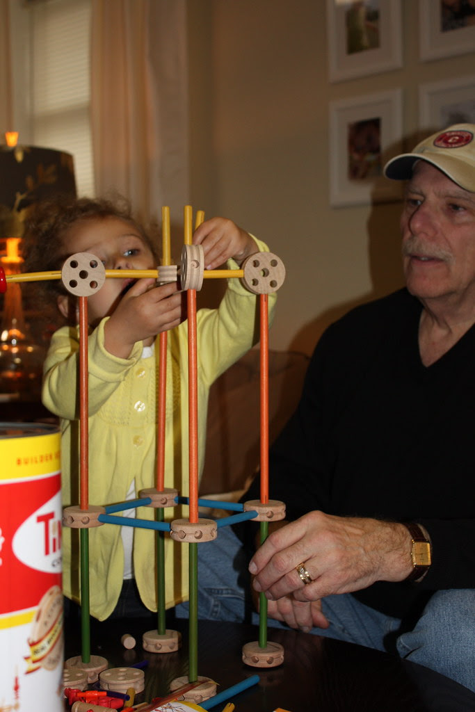 Tinkertoys With PopPop