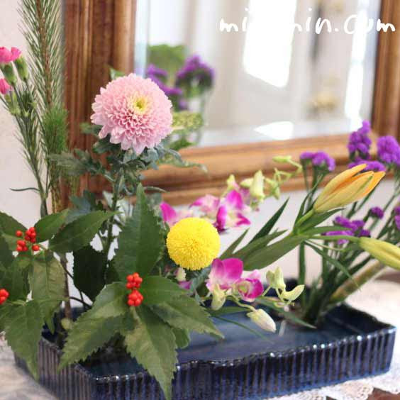 お正月の生け花 縁起のいいお花 花言葉 みみみんブログ