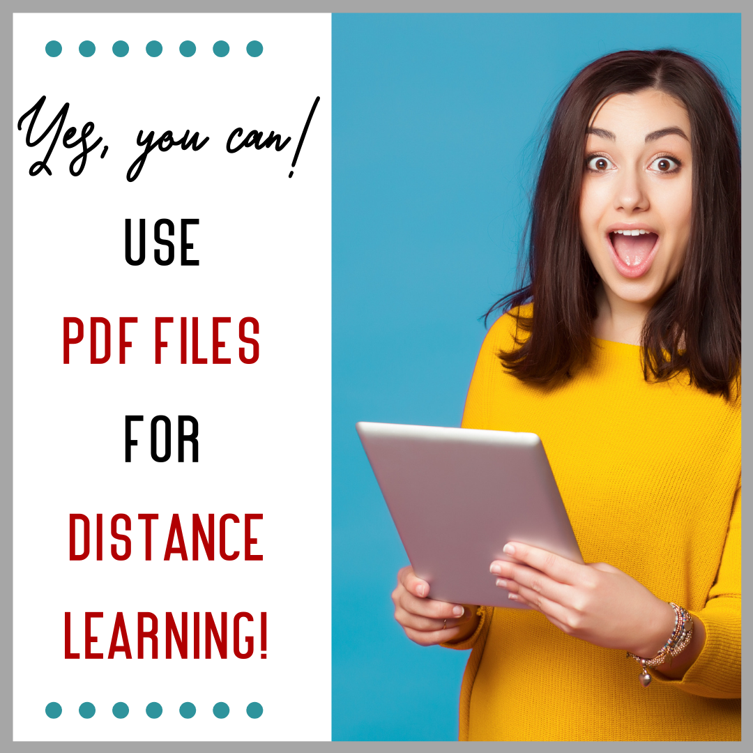 Yes You Can Use Pdf Files For Distance Learning Bespoke Ela Essay Writing Tips Lesson Plans