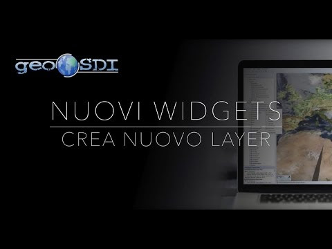 Nuovi Widgets: Crea Layer
