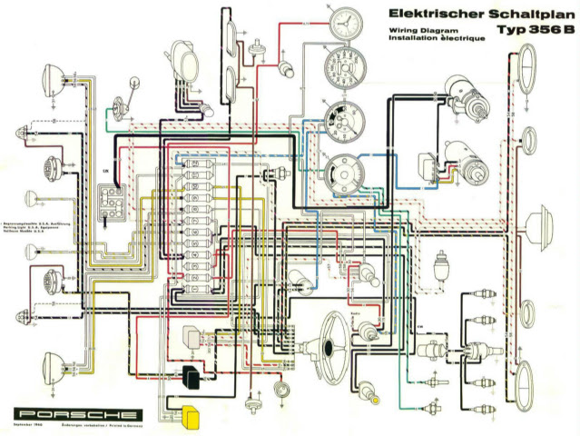 Porsche 356 A Wiring Diagram Wiring Diagrams Station Station Adriengirod Fr