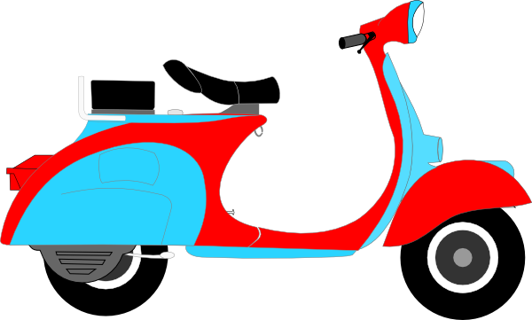 Clipart Vespa