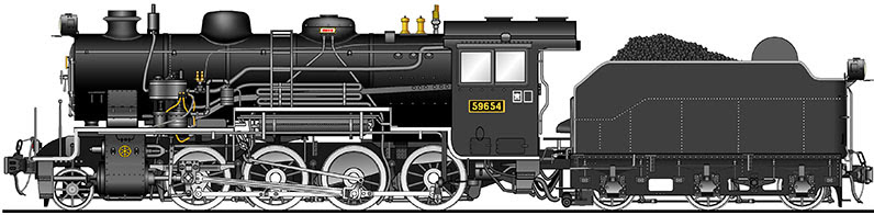 蒸気機関車イラスト集