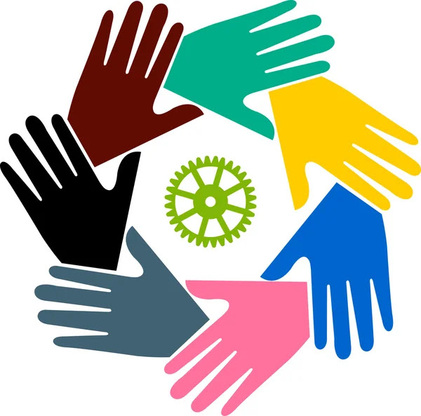 Logo Design Hand on Teamwork Hand Logo Stock Vector Magagraphics 9770334 Back To Results