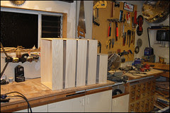 Cabinet Project Day 4: Drawer Boxes Complete