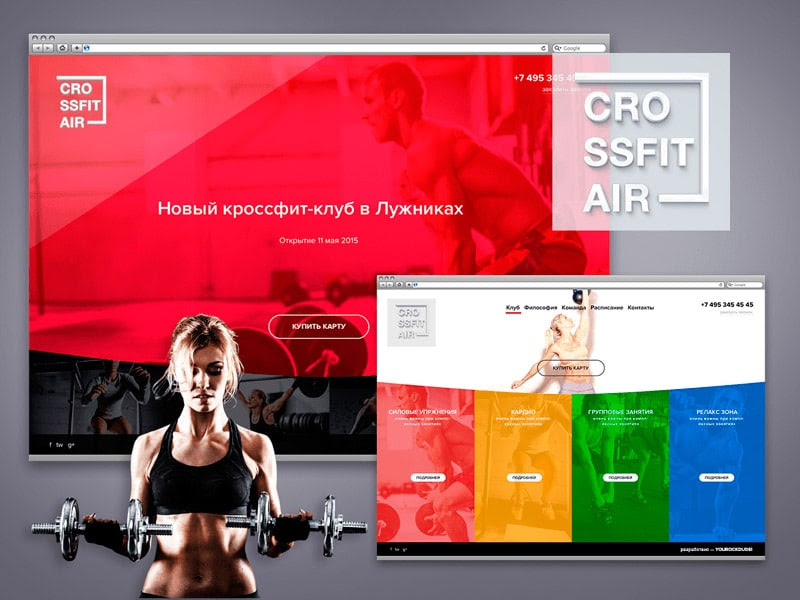 CrossFit-Club-Website-Mockup-Sketch-Resource