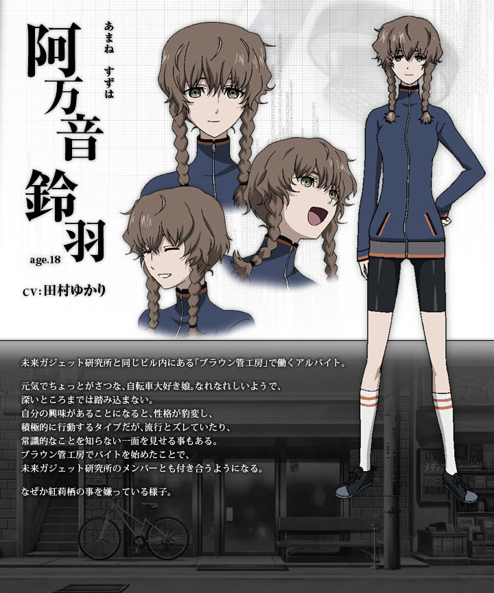 阿万音鈴羽 Tvアニメ Steins Gate シュタインズ ゲート 公式サイト