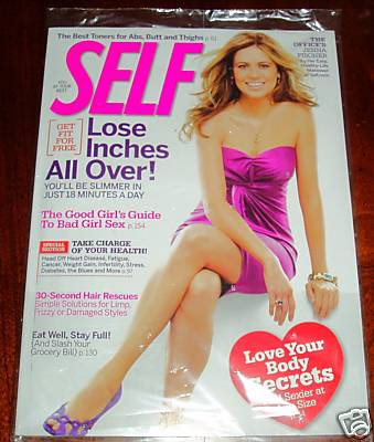 SELF MAGAZINE FEBRUARY 2009 JENNA FISCHER NEW SEALED. Brand new copy. Photo is stock. jenna fischer self. SELF MAGAZINE FEBRUARY 2009 JENNA FISCHER NEW SEALED. Brand new copy. Photo is stock.
