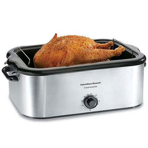 Images for Hamilton Beach 32229 22-Quart Roaster Oven, Stainless Steel