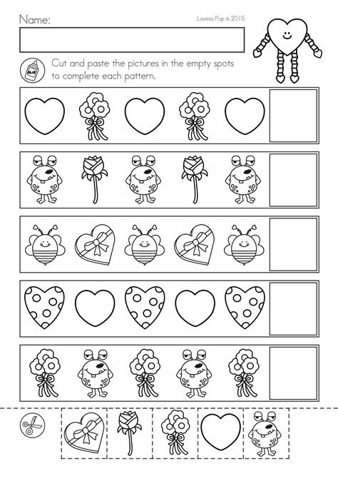  valentines day math literacy worksheets activities no prep