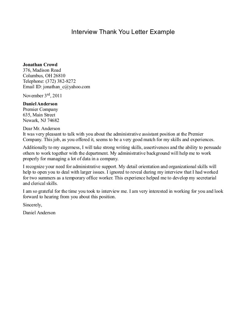 Safasdasdas: THANK YOU LETTER