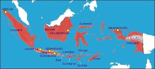 Malaria Indonesia Map Malaria Indonesia Map