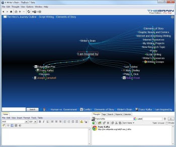 TheBrain 7.0 screenshot