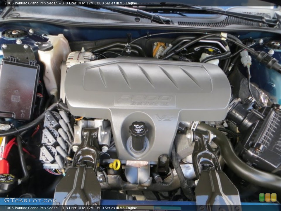 3.8 Liter OHV 12V 3800 Series III V6 Engine for the 2006 Pontiac Grand