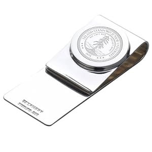 Sterling Silver Stanford University Money Clip
