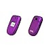 EMPIRE Purple Rubberized Snap-On Cover Case for Samsung Gusto U360 thumb