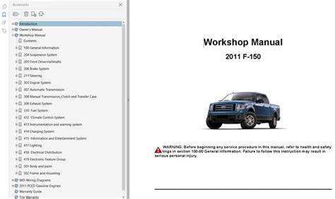 PDF Ford F150 Repair Manual Online Free