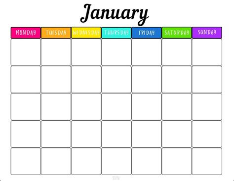 By using canva's free templates, you just have to pick which type of calendar you prefer and start customizing. 10 the origin printable month calendar with to do list