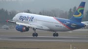airbus a220 Buddy On Board: Spirit Airlines A320 [N611NK] Landing Portland Airport (PDX)