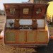 dave moult, teardrop trailer, steampunk, 19th century design, copper, leather, recycled materials