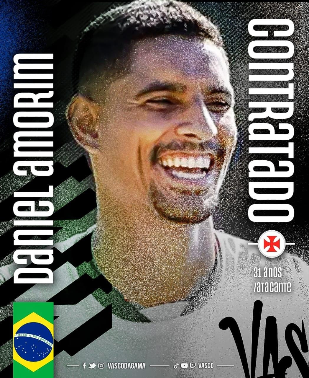 Vasco Anuncia Atacante Daniel Amorim Carrasco Do Clube Duas Vezes 24 05 2021 Uol Esporte