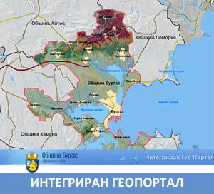 карта на бургас квартали Община Бургас Карти на Бургас карта на бургас квартали