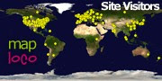 Locations of Site Visitors