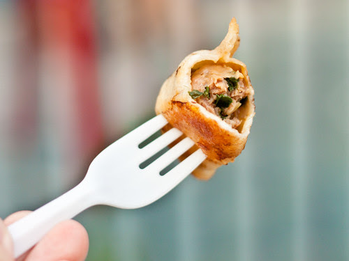 Pork and chives