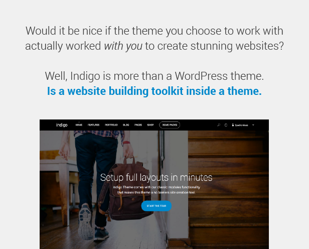 Indigo WordPress Theme Indigo WordPress Theme
