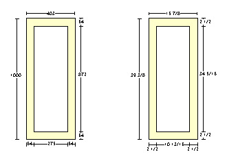 Standard metric door sizes uk - Installing a Garage Door