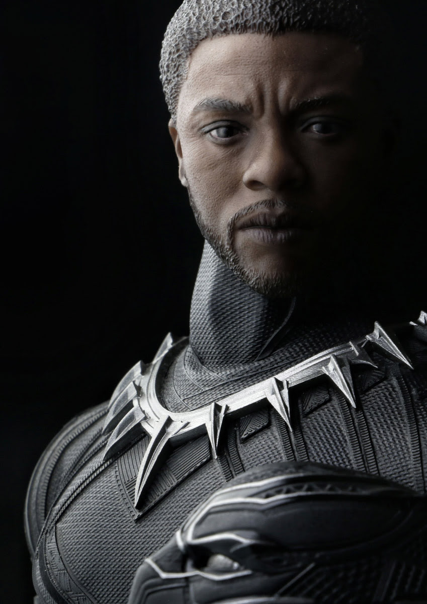 Piz Customs: Chadwick Boseman (Black Panther)