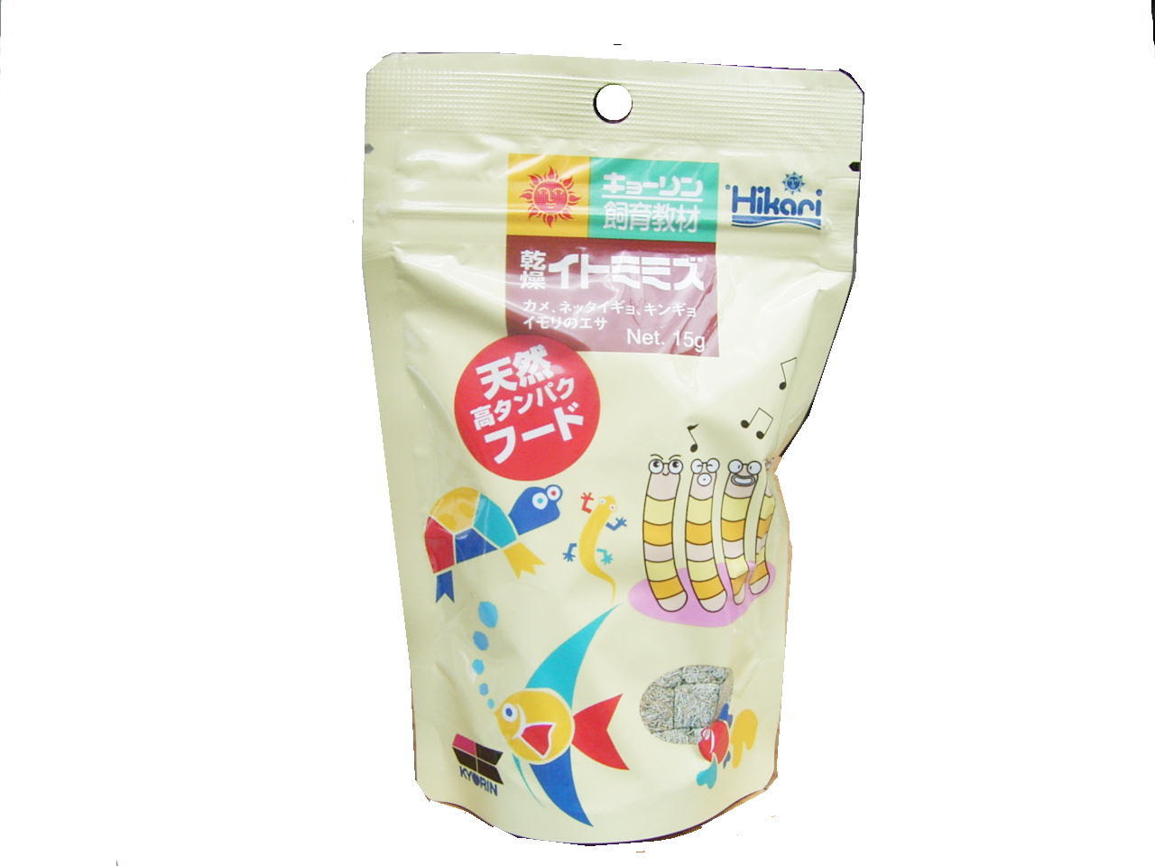 かめんちゅshop2号店で販売中の キョーリン 乾燥イトミミズ 15g 通信販売 全国発送承っております