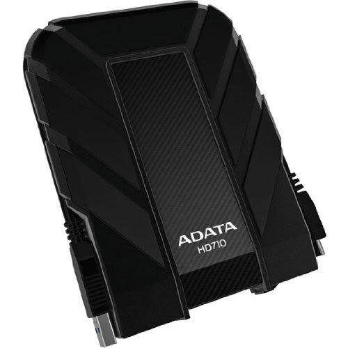 ADATA DashDrive 1TB HD710 Military-Spec USB 3.0 External Hard Drive AHD710-1TU3-CBK (Black)