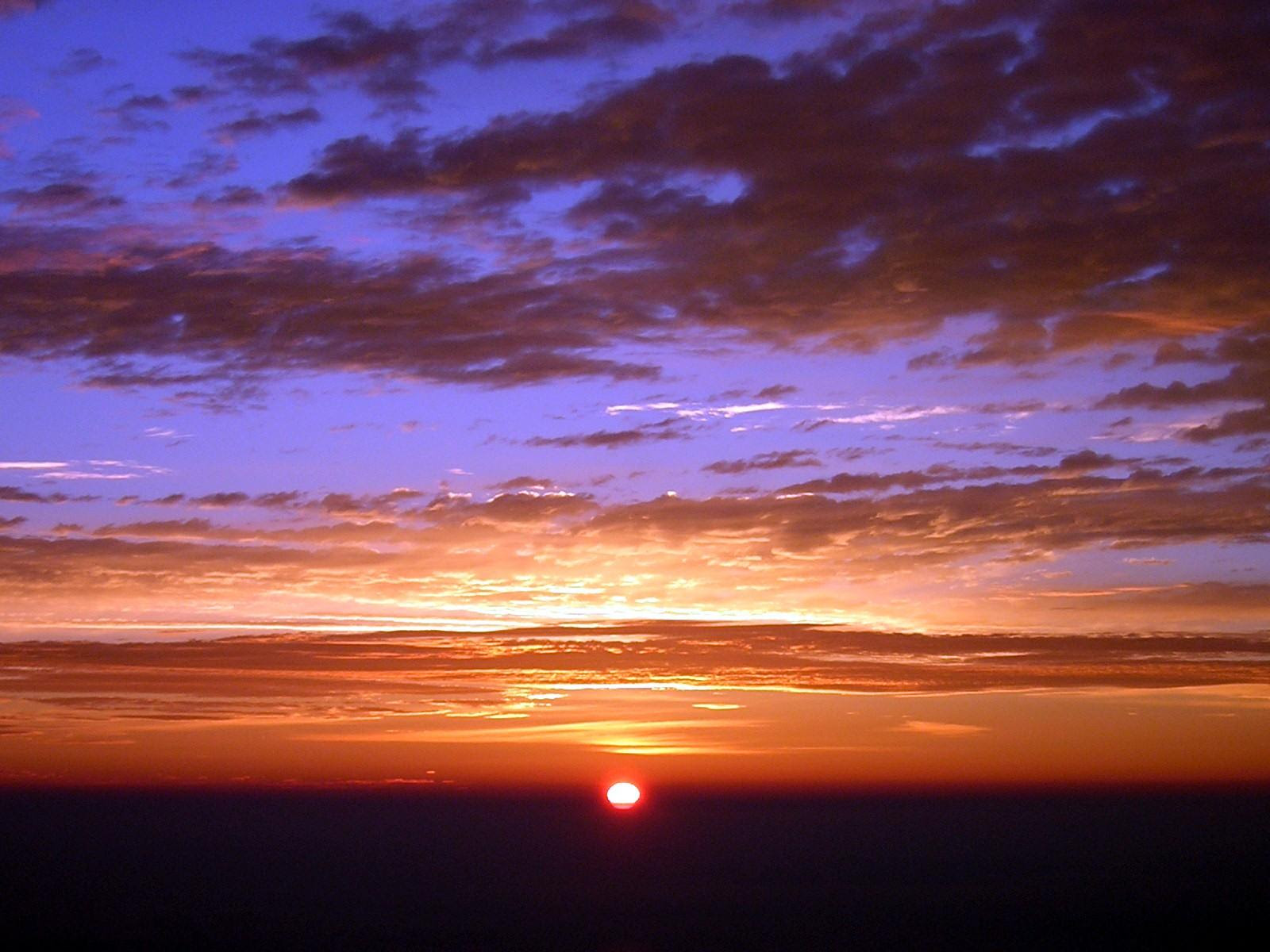 夕焼けの無料写真 オーフリー写真素材