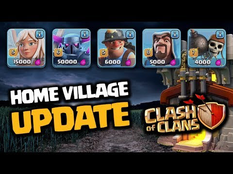 NEW CLASH OF CLANS UPDATE GAMEPLAY - YouTube