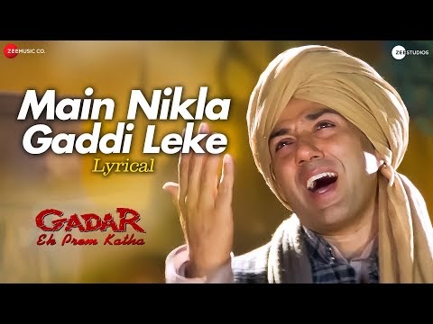 Main Nikla Gaddi Leke | Gadar | Sunny Deol & Ameesha Patel 