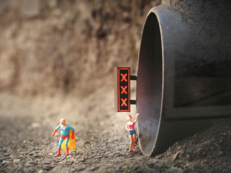 Little people project - cool miniature art - sex xxx