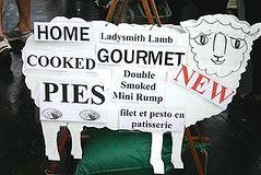 Ladysmith Lamb Sign