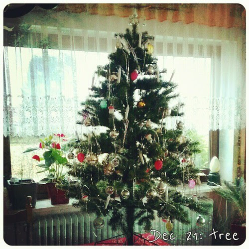 Dec 21: tree at my parents house .. #fmsphotoaday #tree #holiday