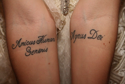 Custom Tattoos & Made to Order Tattoo Designs :: Latin pictorial wording