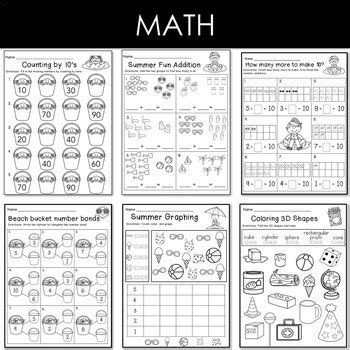 Teachers for teachers worksheets are a great way to provide students with engaging and educational activities. kindergarten review worksheets by kindergarten smarts tpt