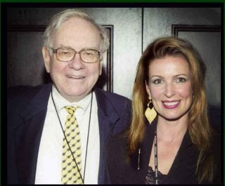 Warren Buffett, The Wizard, and Lorre White, The Luxury Guru.