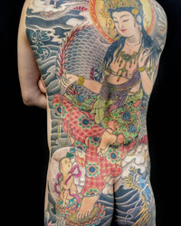 刺青作品 刺青 彫あい 日本伝統刺青