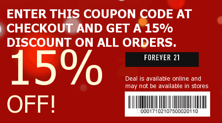 Forever 21 Coupon Code
