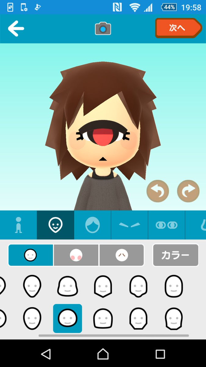 単眼miiのパーツを本来の位置に移動して作りを分かりやすくしてみたよ ツイナビ