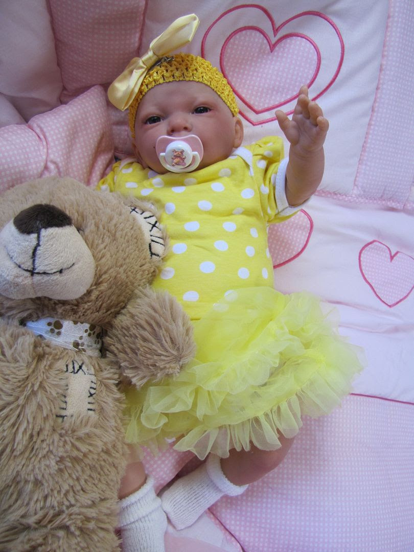 SUNBEAMBABIES 20" NEW BROWN EYES REBORN REALISTIC DOLL ...