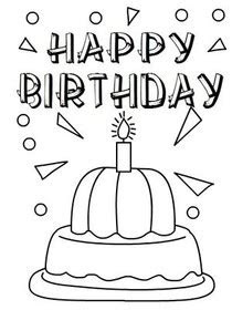  free printable birthday coloring cards cards create and print free