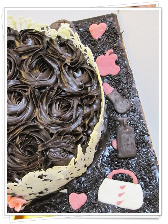 Chocolate Truffle Cake for 1st wedding anniversary
