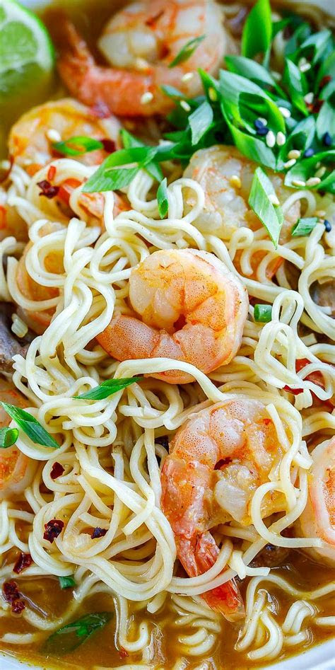 Shop for maruchan lime chili shrimp ramen soup (24 ct / 3 oz) at pay less super markets. Sriracha Shrimp Ramen Noodle Soup | Recipe | Shrimp ramen