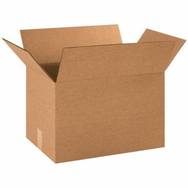 BOX181212BX Box Corrugated Shipping Boxes - 200 Lb - Widthcorrugated - Kraft - Paper, Form, Catalog - 25 / Pack